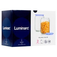 Набір банок Luminarc Plano Blue 2 пр Q8239